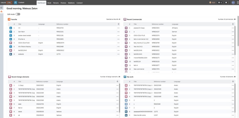 Websuite — Media managing application